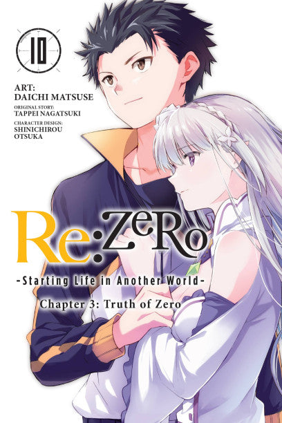 Re:ZERO -Starting Life in Another World-, Chapter 3: Truth of Zero, Vol. 10 (manga) — manga cover