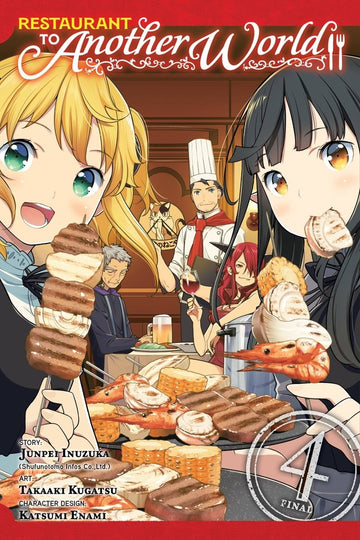 Restaurant to Another World, Vol. 4 — manga cover