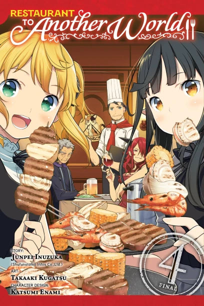 Restaurant to Another World, Vol. 4 — manga cover
