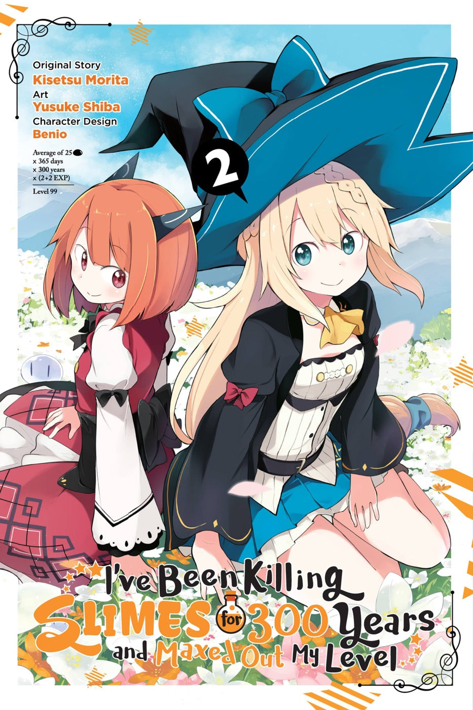 I've Been Killing Slimes for 300 Years and Maxed Out My Level, Vol. 2 (manga) — manga cover