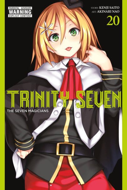 Trinity Seven, Vol. 20 — manga cover