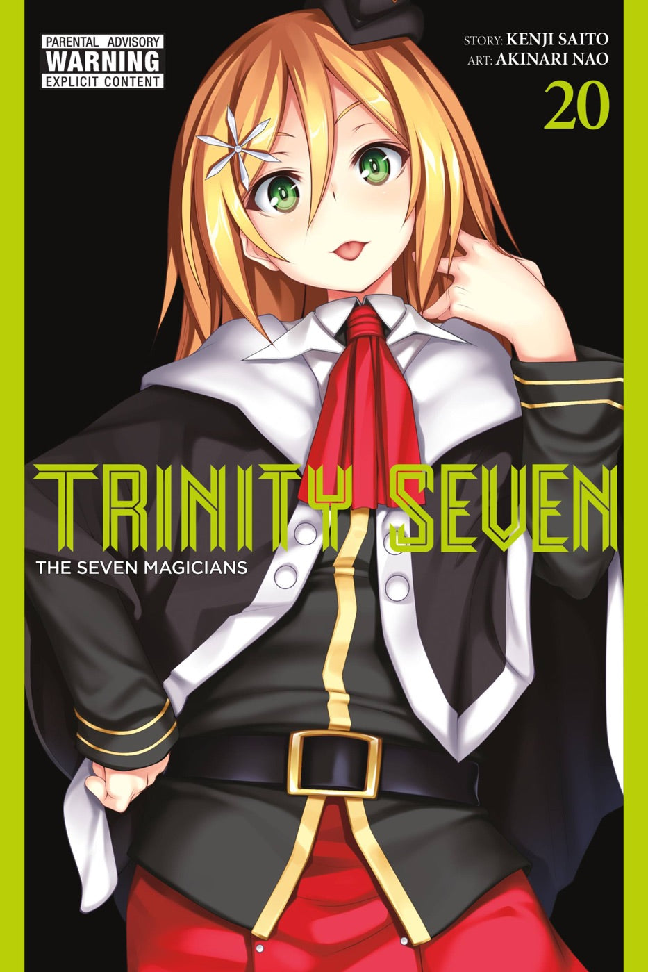 Trinity Seven, Vol. 20 — manga cover