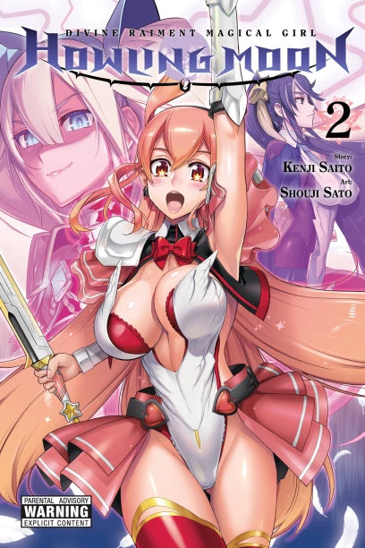 Divine Raiment Magical Girl Howling Moon, Vol. 2 — manga cover
