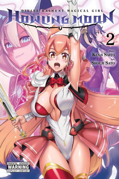 Divine Raiment Magical Girl Howling Moon, Vol. 2 — manga cover