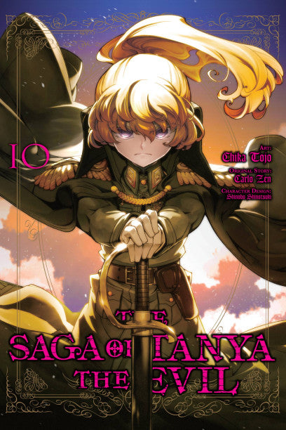 The Saga of Tanya the Evil, Vol. 10 (manga) — manga cover