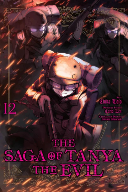 The Saga of Tanya the Evil, Vol. 12 (manga) — manga cover