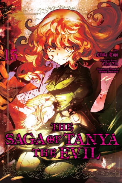 Saga of Tanya the Evil, Vol. 15 (manga) — manga cover
