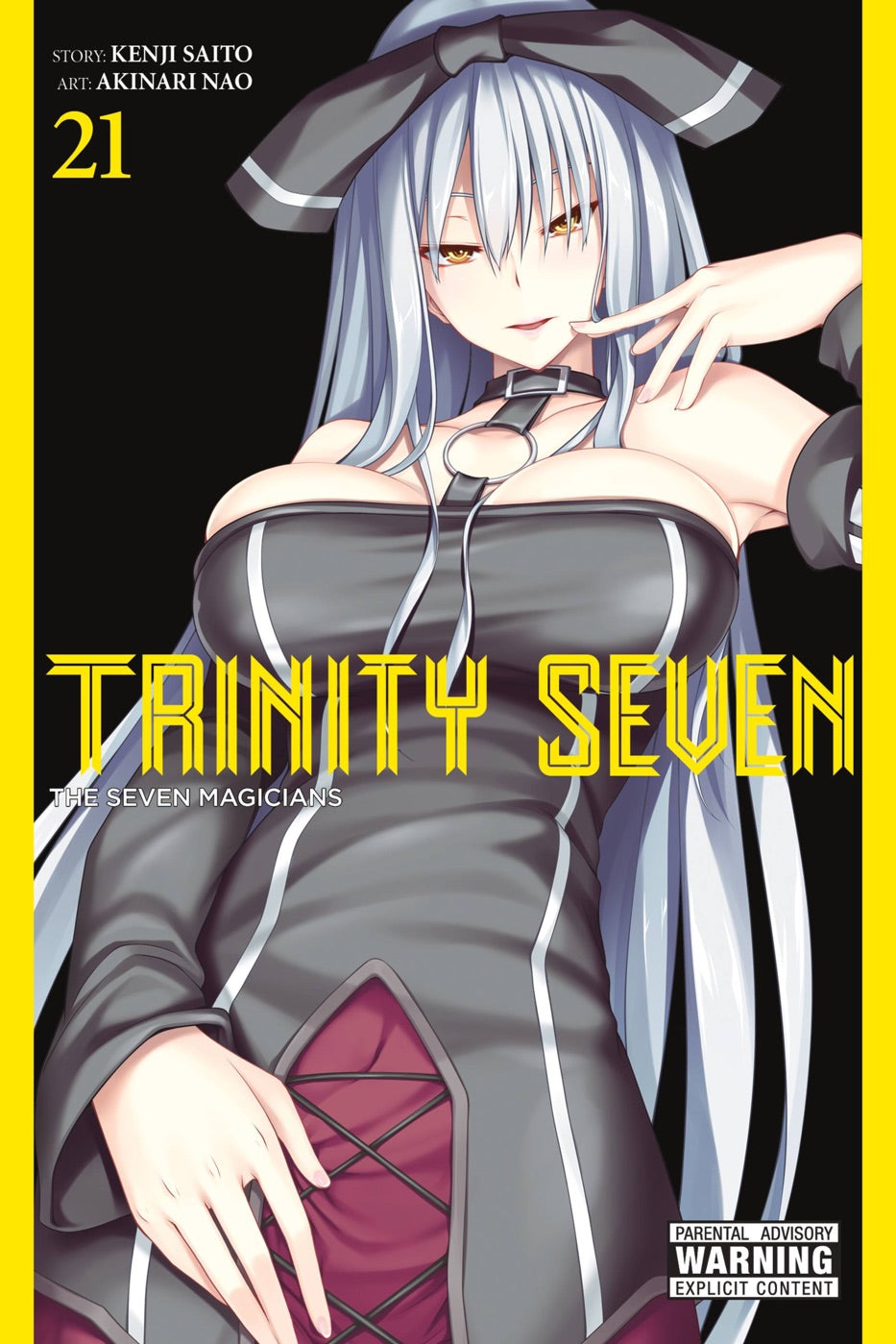 Trinity Seven, Vol. 21 — manga cover