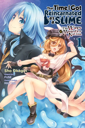 That Time I Got Reincarnated as a Slime, Vol. 1 (manga) — manga cover