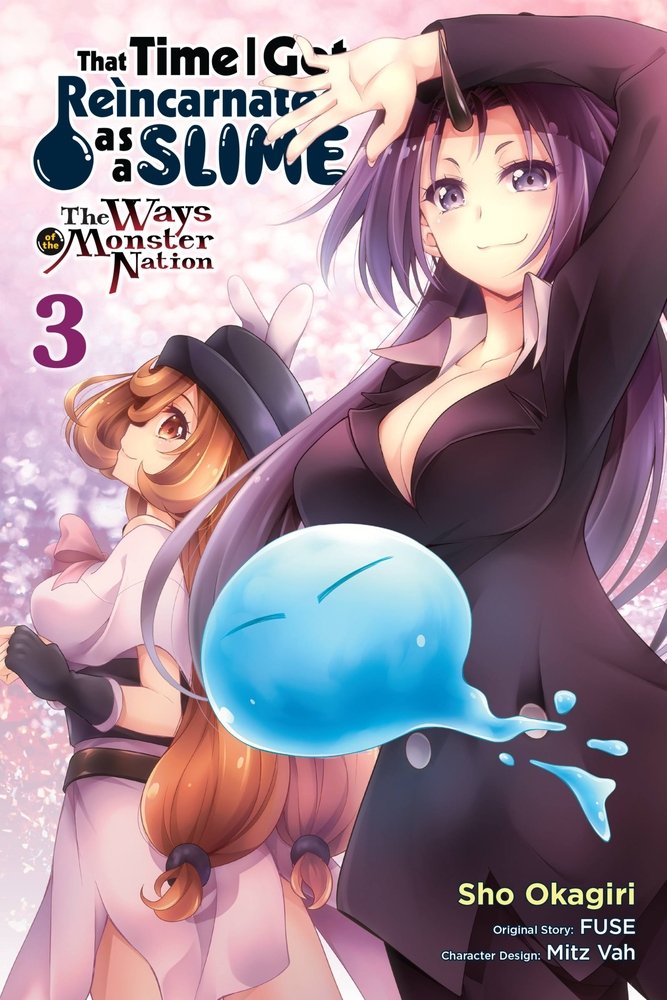 That Time I Got Reincarnated as a Slime, Vol. 3 (manga) — manga cover