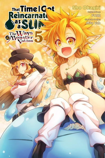 That Time I Got Reincarnated as a Slime, Vol. 5 (manga) — manga cover
