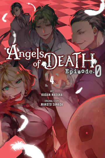 Angels of Death Episode.0, Vol. 4 — manga cover