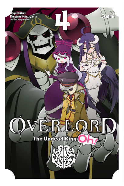 Overlord: The Undead King Oh!, Vol. 4 — manga cover
