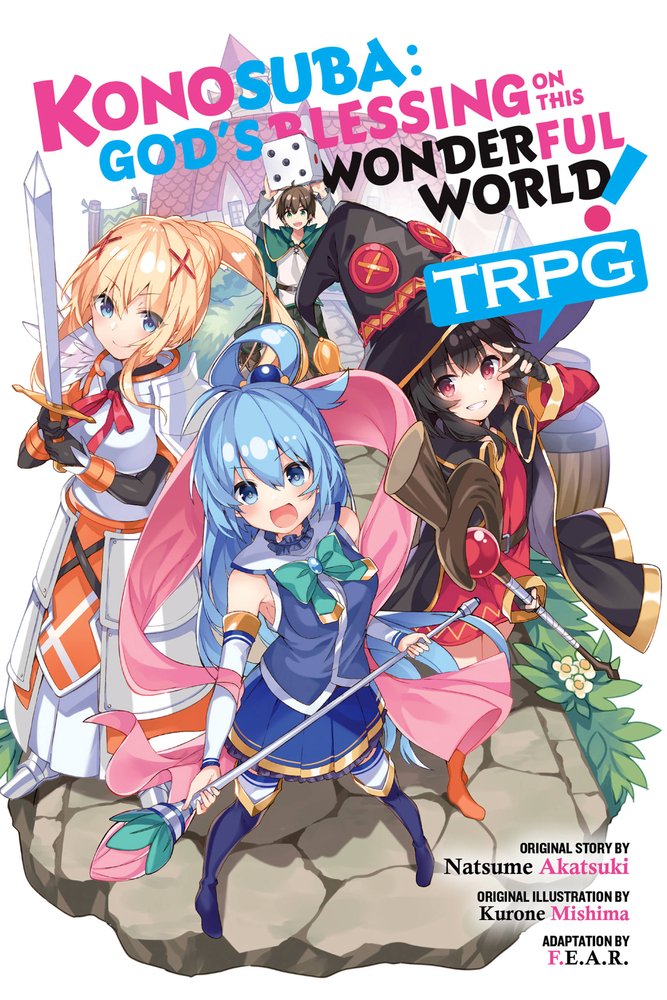 Konosuba: God's Blessing on This Wonderful World! TRPG — manga cover