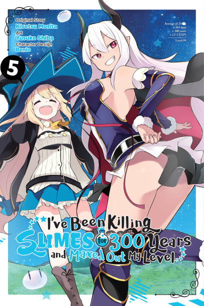 I've Been Killing Slimes for 300 Years and Maxed Out My Level, Vol. 5 (manga) — manga cover