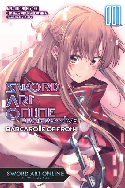 Sword Art Online Progressive Barcarolle of Froth, Vol. 1 (manga) — manga cover