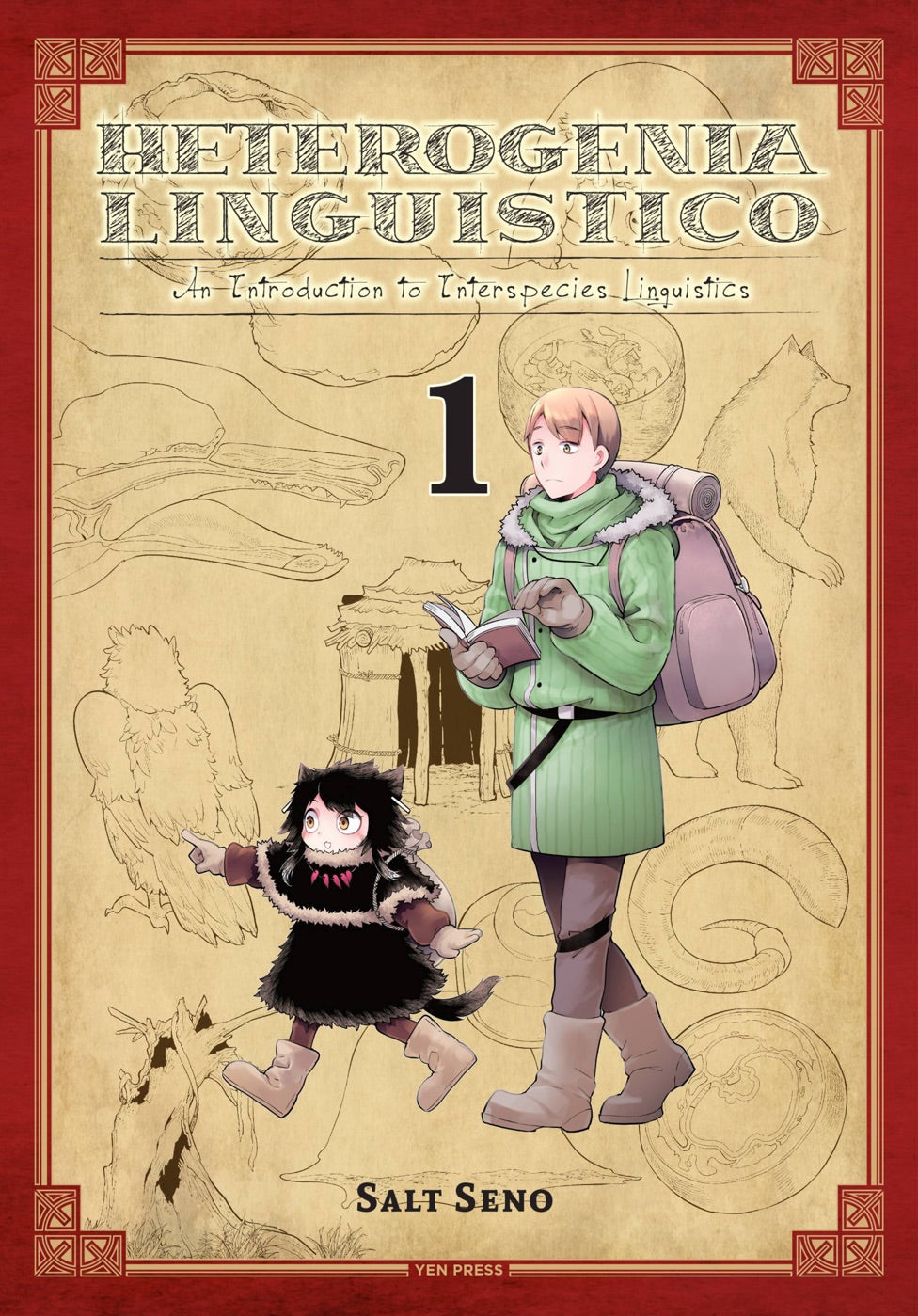 Heterogenia Linguistico, Vol. 1 — manga cover