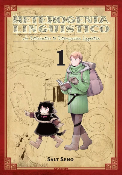 Heterogenia Linguistico, Vol. 1 — manga cover