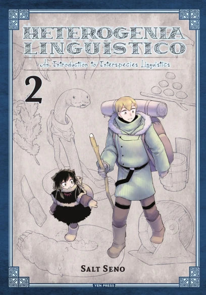 Heterogenia Linguistico, Vol. 2 — manga cover