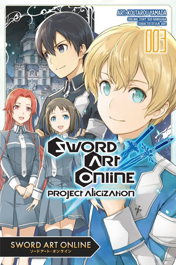 Sword Art Online: Project Alicization, Vol. 3 (manga) — manga cover