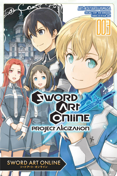 Sword Art Online: Project Alicization, Vol. 3 (manga) — manga cover