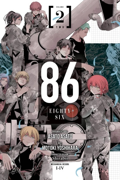 86--EIGHTY-SIX, Vol. 2 (manga) — manga cover