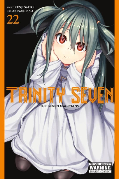 Trinity Seven, Vol. 22 — manga cover