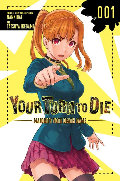 Your Turn to Die: Majority Vote Death Game, Vol. 1 — manga cover