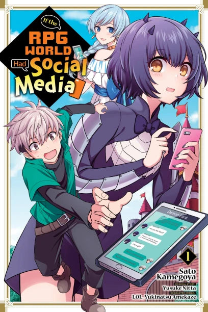 If the RPG World Had Social Media..., Vol. 1 (manga) — manga cover