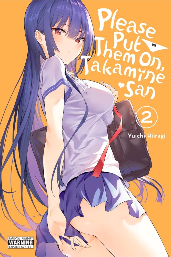 Please Put Them On, Takamine-san, Vol. 2 — manga cover