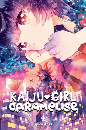Kaiju Girl Caramelise, Vol. 4 — manga cover