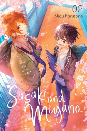 Sasaki and Miyano, Vol. 2 — manga cover