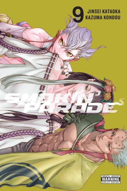 Smokin' Parade, Vol. 9 — manga cover