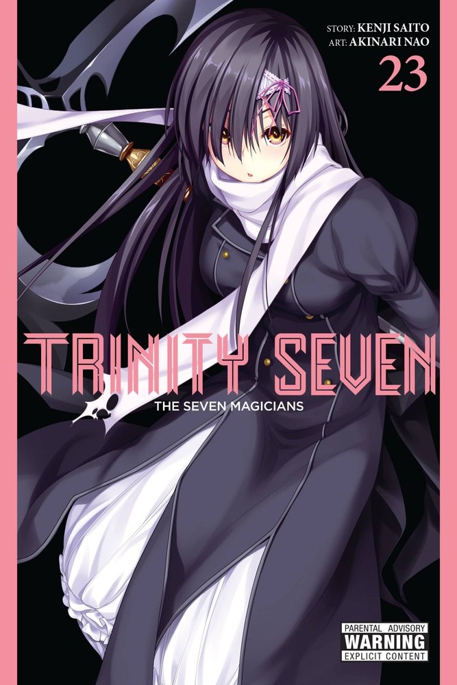 Trinity Seven, Vol. 23 — manga cover