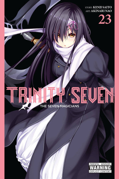 Trinity Seven, Vol. 23 — manga cover