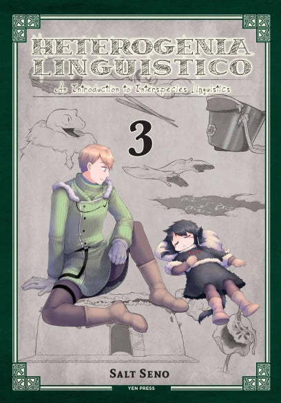 Heterogenia Linguistico, Vol. 3 — manga cover