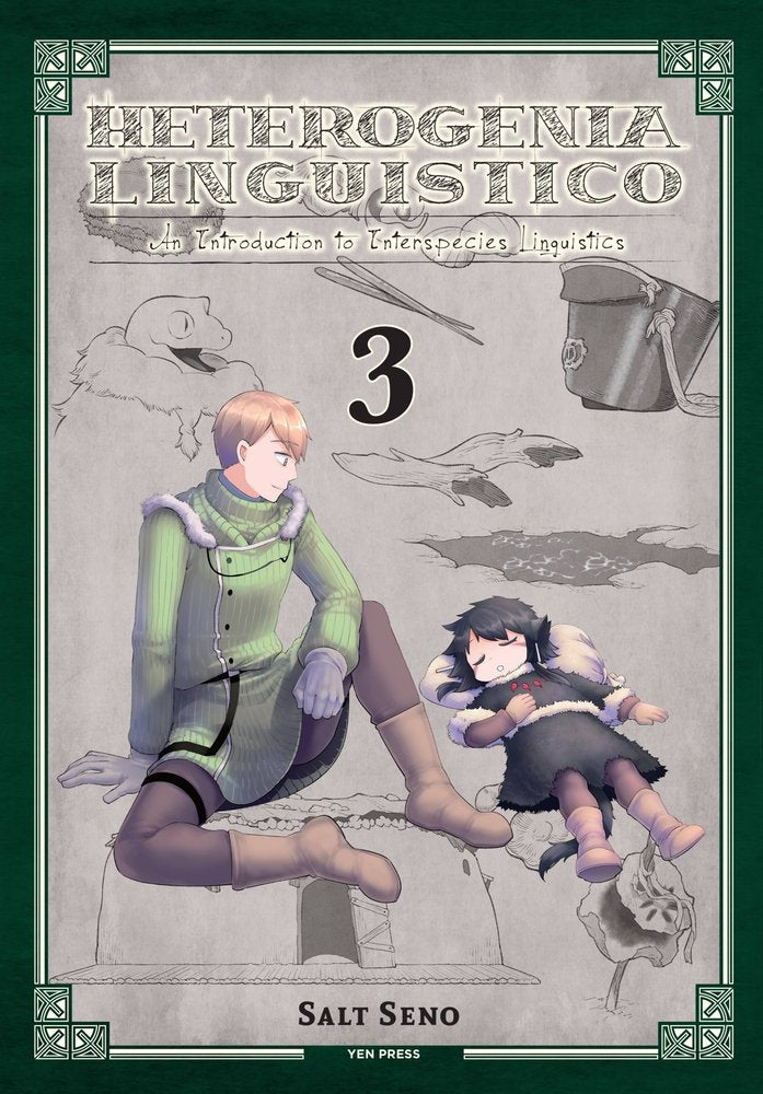 Heterogenia Linguistico, Vol. 3 — manga cover