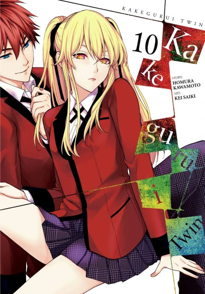 Kakegurui Twin, Vol. 10 — manga cover