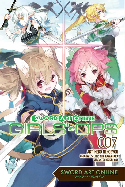 Sword Art Online: Girls' Ops, Vol. 7 — manga cover