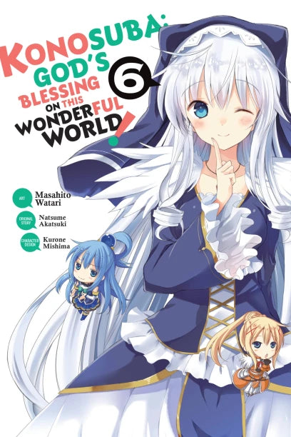 Konosuba: God's Blessing on This Wonderful World!, Vol. 6 (manga) — manga cover