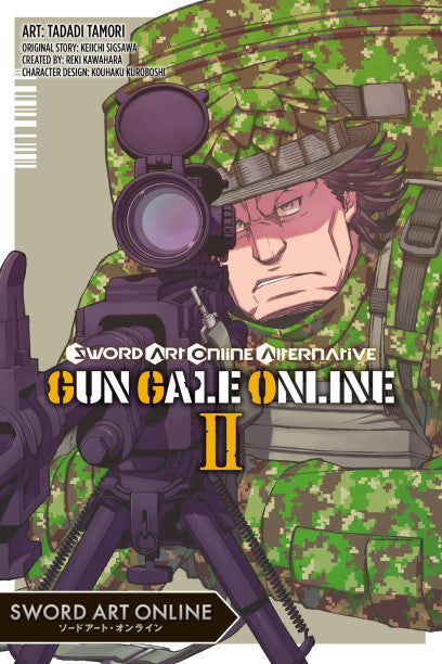 Sword Art Online Alternative Gun Gale Online, Vol. 2 (manga) — manga cover