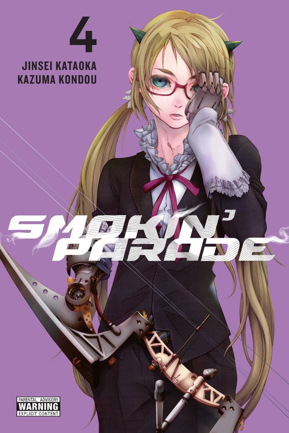 Smokin' Parade, Vol. 4 — manga cover