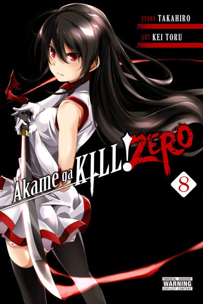 Akame ga KILL! ZERO, Vol. 8 — manga cover