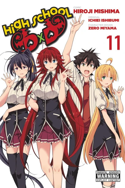 High School DxD, Vol. 11 — manga cover