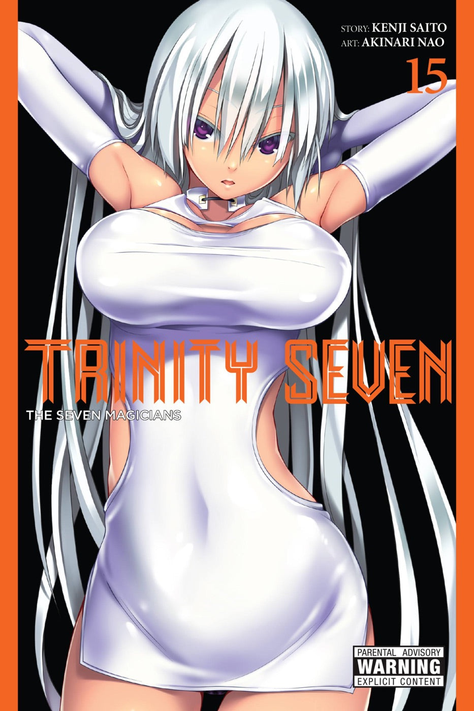 Trinity Seven, Vol. 15 — manga cover