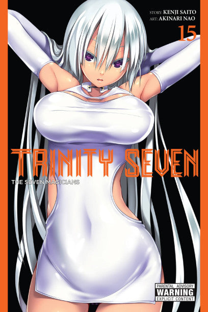 Trinity Seven, Vol. 15 — manga cover
