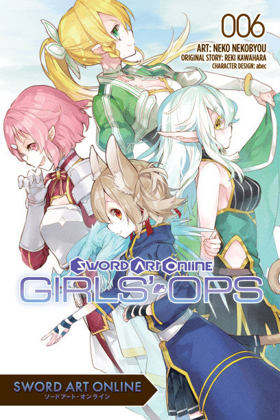 Sword Art Online: Girls' Ops, Vol. 6 — manga cover