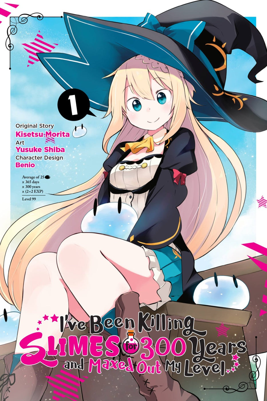 I've Been Killing Slimes for 300 Years and Maxed Out My Level, Vol. 1 (manga) — manga cover