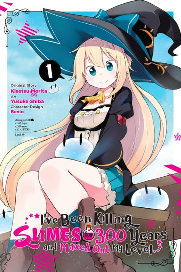 I've Been Killing Slimes for 300 Years and Maxed Out My Level, Vol. 1 (manga) — manga cover