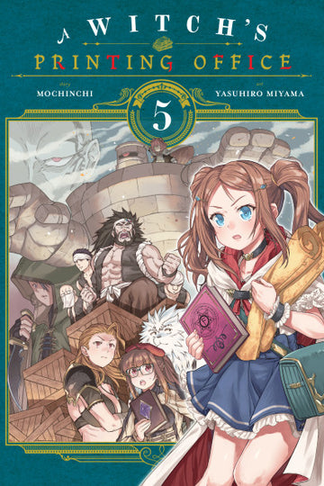 A Witch's Printing Office, Vol. 5 — manga cover
